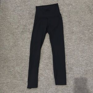 Plain black lululemon leggings
